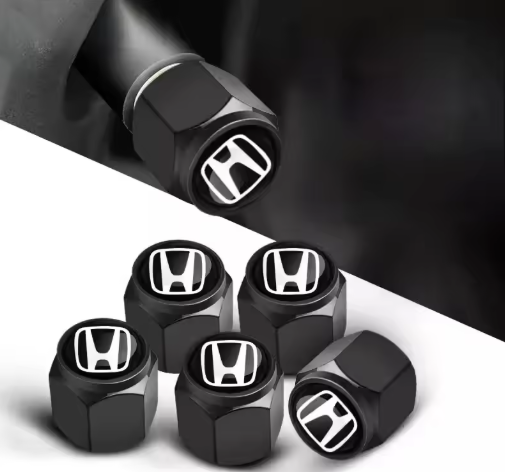 Honda Aluminum Valve Stem Caps